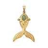 Natural Green Aventurine Pendants GG-CBA97F4-03G-10-1