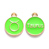 Alloy Enamel Pendants LS-X-ENAM-S124-01A-06C-1