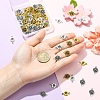 80Pcs 4 Styles Tibetan Style Links/Connectors TIBEB-YW0001-39-3