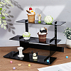 3-Tier Acrylic Display Risers for Jewelry ODIS-WH0086-114A-3