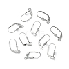 Tarnish Resistant 304 Stainless Steel Leverback Earring Findings X-STAS-E007-2-1