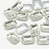 Pointed Back Glass Rhinestone Cabochons X-RGLA-T079-13x18mm-2