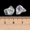 Transparent Acrylic Bead Caps OACR-G054-03A-3