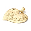 Alloy Big Pendants PALLOY-D362-01G-I-2