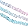 Transparent Painted Glass Beads Strands DGLA-A034-T2mm-A22-4