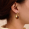 304 Stainless Steel Resin Stud Earrings for Women EG1813-3-3