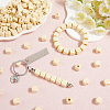 300Pcs UnDyed Natural Wood Beads WOOD-SP0001-63-3