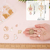 SUNNYCLUE DIY Cat & Flower Earring Making Kit DIY-SC0020-52-3