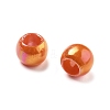 UV Plating Rainbow Iridescent Acrylic Beads LS-PACR-D300-01D-3