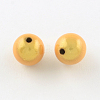 Spray Painted Acrylic Beads MACR-Q154-18mm-002-2