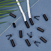 Alloy Detachable Cord End Lock Stoppers FIND-CP0002-55B-4