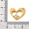 201 Stainless Steel Pendants STAS-A116-01G-03-3
