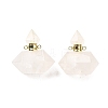 Gemstone Perfume Bottle Pendants G-L623-08G-2