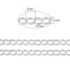 Brass Curb Chains CHC-XCP0001-31S-8