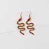 Alloy Rhinestone Dangle Earrings FS-WGB3D7E-02-1