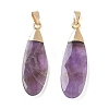 Natural Amethyst Pendants GG-CBA9F30-03G-01-1