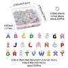 200Pcs Alloy Enamel Pendants FIND-FS0004-70-4
