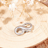 Stainless Steel Double Opening Lobster Claw Clasps STAS-CJ0011-01-6