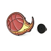 Sports Alloy Enamel Brooch JEWB-K018-38B-EB-3