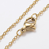 304 Stainless Steel Pendant Necklaces NJEW-J053-12-4