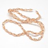 Electroplate Crystal Glass Rice Beads Strands X-EGLA-F042-A02-3