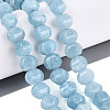 Natural White Jade Beads Strands G-N359-13A-01-1