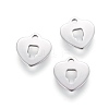 Tarnish Resistant 201 Stainless Steel Charms STAS-L232-016P-1