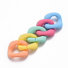 Rubberized Style Acrylic Linking Rings MACR-T041-02B-2