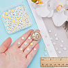 160Pcs Handmade Millefiori Glass Bead Strands LAMP-ME0001-08-3
