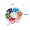 350Pcs 7 Colors Electroplate Glass Beads EGLA-YW0001-10-3