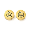 Halloween Theme 304 Stainless Steel Beads LS-STAS-M069-01B-G-1