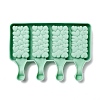 Food Grade DIY Rectangle Ice-cream Silicone Molds LS-DIY-D062-03A-4