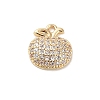 Brass Micro Pave Cubic Zirconia Charms LS-KK-D427-05C-G-1