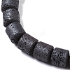 Frosted Natural Lava Rock Beads Strands G-E618-02C-3