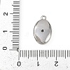 Brass Pave Clear Cubic Zirconia Pendants KK-L238-27P-3