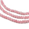 Natural Pink Opal Beads Strands G-H003-B06-02-3