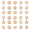 100Pcs 10 Style Unfinished Natural Wood European Beads WOOD-TA0001-55-2