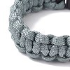 7 Inner Cores Polyester & Spandex Cord Braided Bracelets for Men Women BJEW-JB12509-01-3