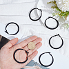 3 Pairs Spray Painted Alloy Hoop Earrings EJEW-SP0001-21A-3