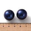 Round ABS Plastic Imitation Pearl Beads OACR-XCP0001-15-4