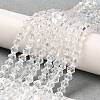 Transparent Electroplate Glass Beads Strands LS-GLAA-F029-2mm-A13-4