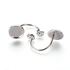 Tarnish Resistant 304 Stainless Steel Ear Nuts LS-STAS-K190-05A-P-2