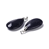 Synthetic Blue Goldstone Pendants G-D084-01P-A04-3