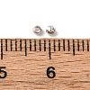 Brass Crimp End Beads X-E002-NF-2