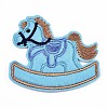 Computerized Embroidery Cloth Iron On/Sew On Patches AJEW-S076-003B-1