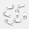 925 Sterling Silver Lobster Claw Clasps STER-G019-05-8mm-1