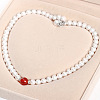 Natural Freshwater Pearl Beaded Necklaces for Women WGE4EAE-37-1