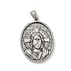 Tibetan Style 304 Stainless Steel Pendants STAS-G275-09AS-1