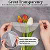 2Pcs 2 Styles Transparent Acrylic Sheet MACR-BC0001-09-4
