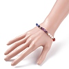 Chakra Theme Natural Stone Beads Stretch Bracelets for Girl Women BJEW-JB07244-3